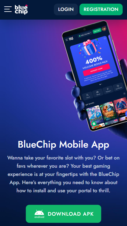Bluechip mobile app for android, download apk file